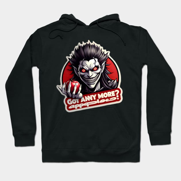 Ryuk's "Got any more apples? Hoodie by Cuddle : Prints & Designs